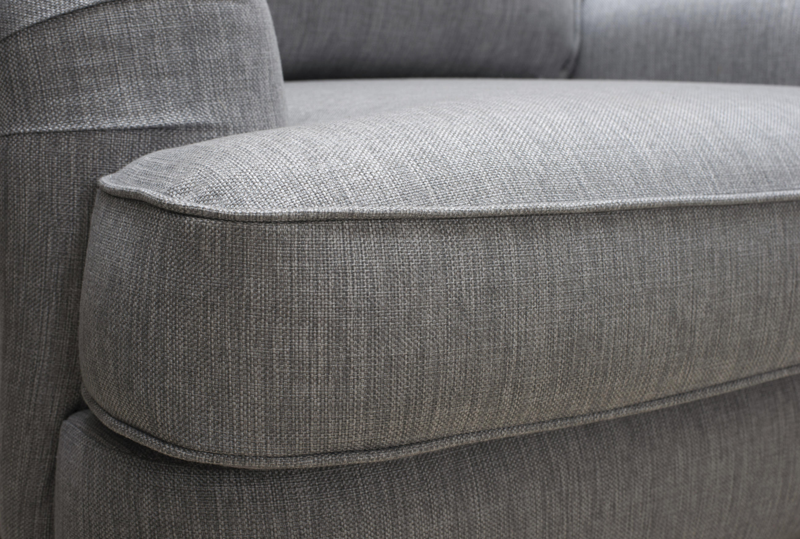 FÅTÖLJ i textil grå  - bronsfärgad/grå, Lifestyle, metall/trä (94/84/94cm) - Welnova