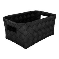 AUFBEWAHRUNGSBOX - Schwarz, Basics, Kunststoff (18,5/12/28cm) - Kleine Wolke