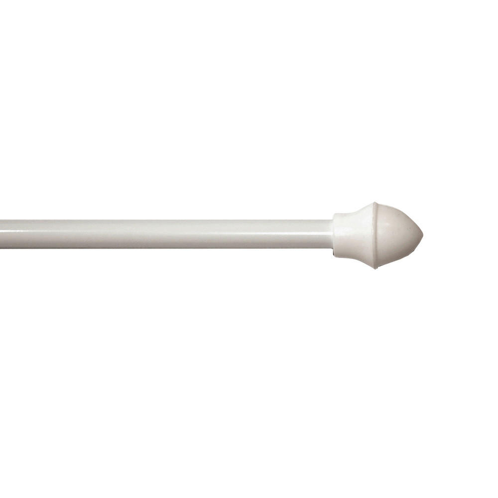 GARDINSTÅNGSET 125-220 cm  - vit, Basics, metall (125-220cm)
