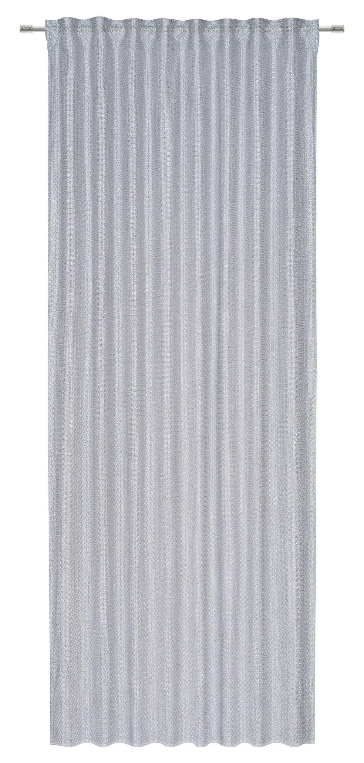 HOTOVÝ ZÁVĚS, průhledné, 135/245 cm - světle šedá, Trend, textil (135/245cm) - Esposa