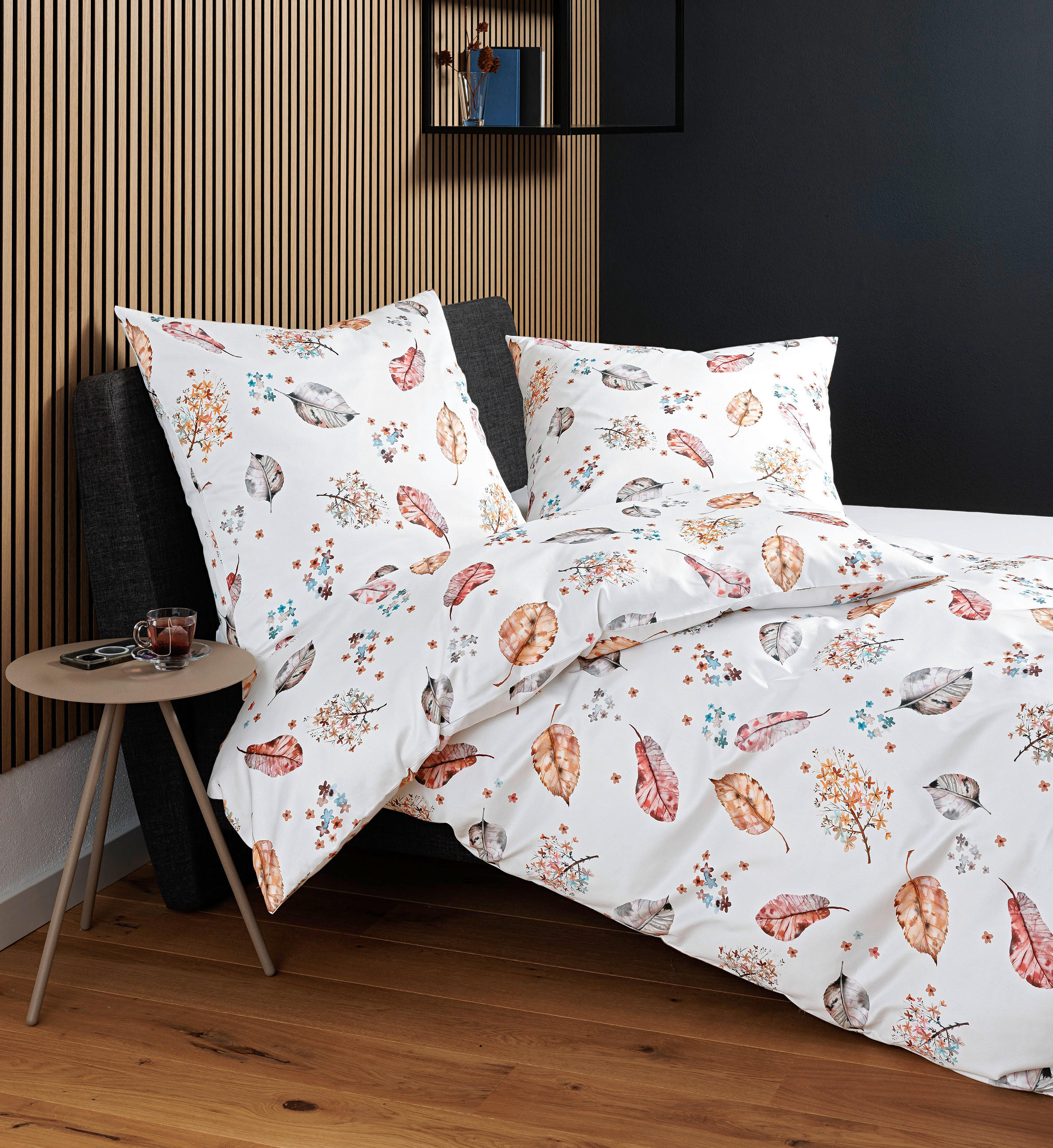 BETTWÄSCHE Makosatin 135/200 cm  - Multicolor, Design, Textil (135/200cm) - Janine
