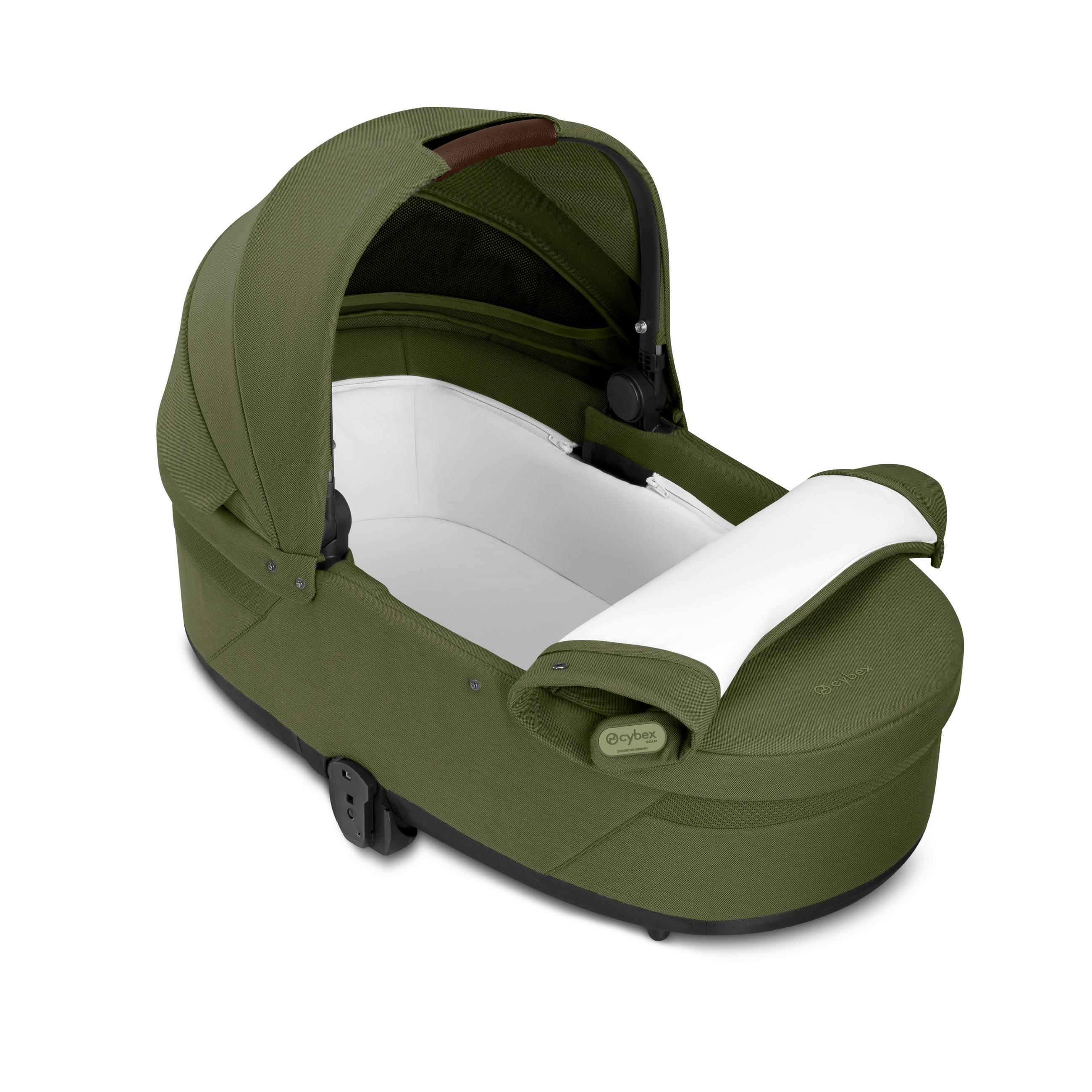 LIEGEWANNE Cot S Lux  - Waldgrün, Basics, Textil (84,5/41/31,5cm) - cybex GOLD