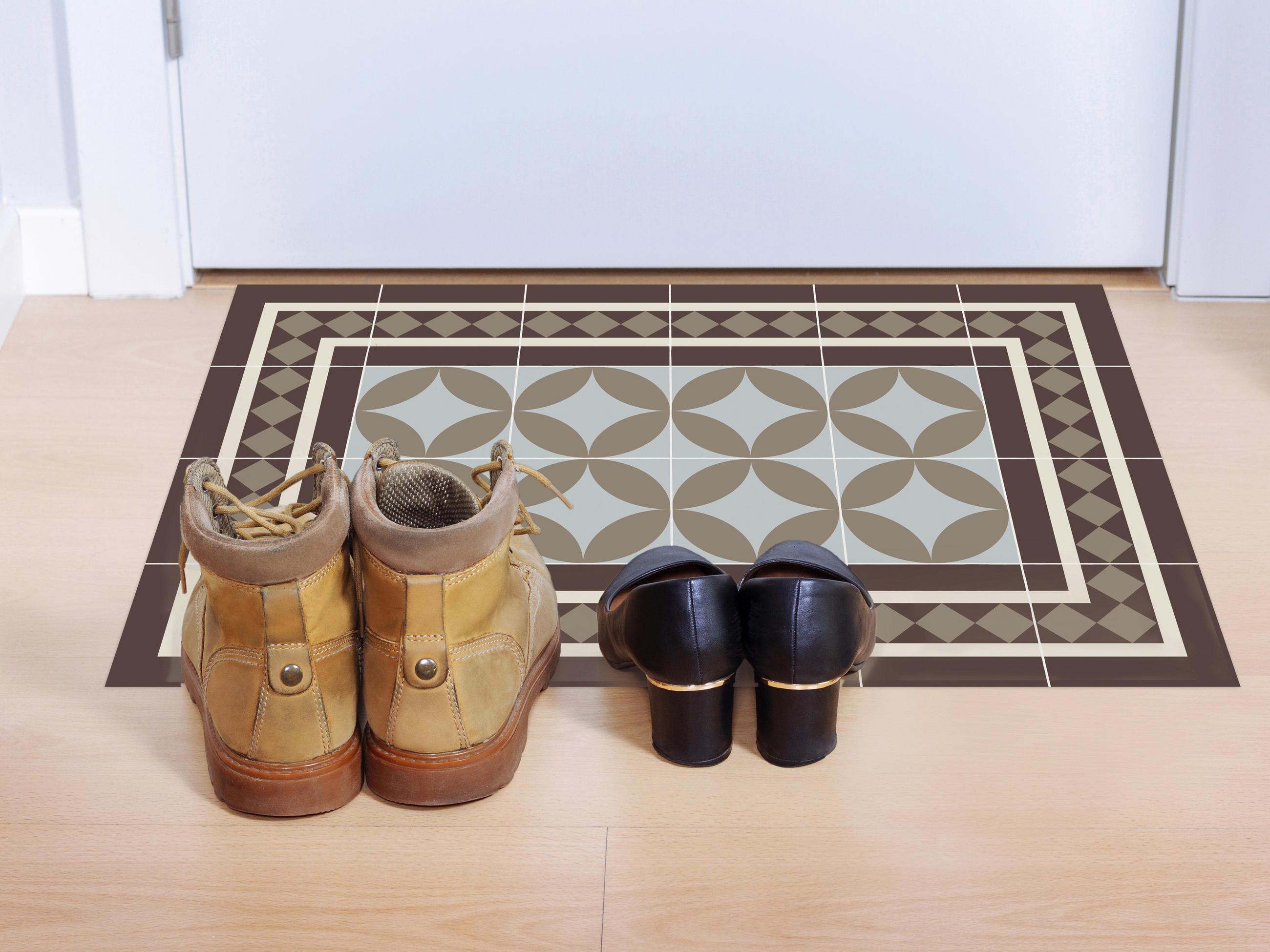 OUTDOORTEPPICH 40/60 cm Braun - Braun, Design, Kunststoff (40/60cm)