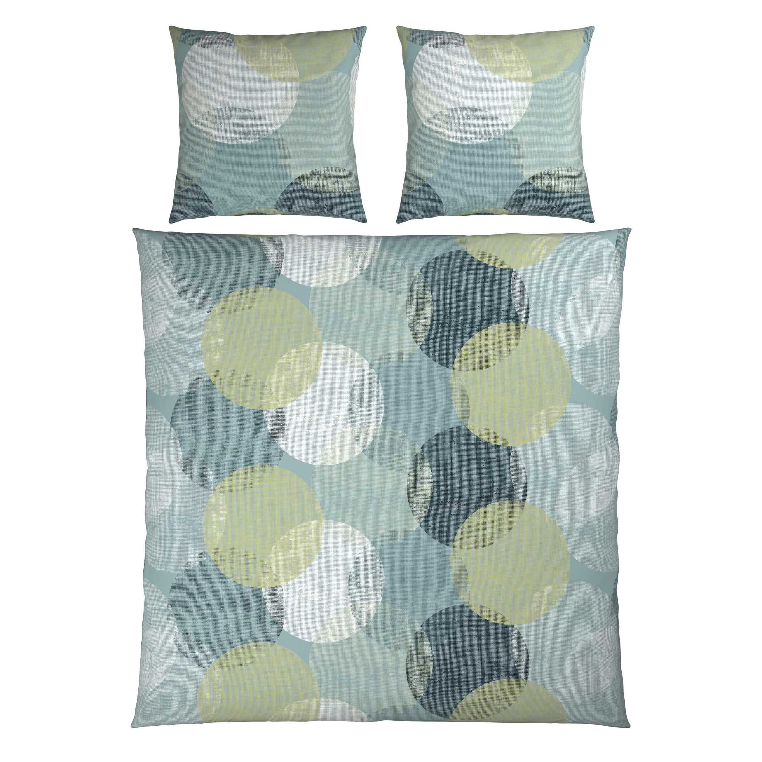 BETTWÄSCHE Flanell 200/200 cm  - Türkis, Textil (200/200cm) - Esposa