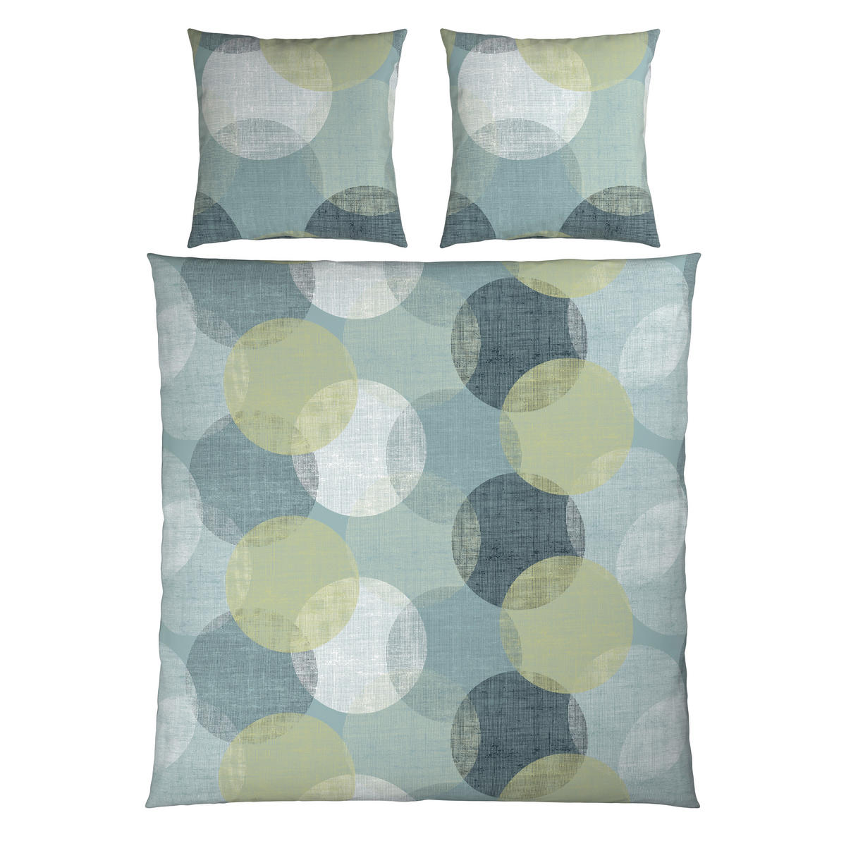 BETTWÄSCHE Flanell 200/200 cm  - Türkis, Textil (200/200cm) - Esposa