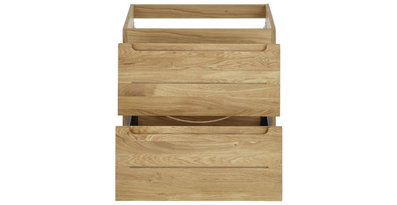 WASCHBECKENUNTERSCHRANK 60/54/46 cm  - Eichefarben, KONVENTIONELL, Holz/Holzwerkstoff (60/54/46cm) - Linea Natura