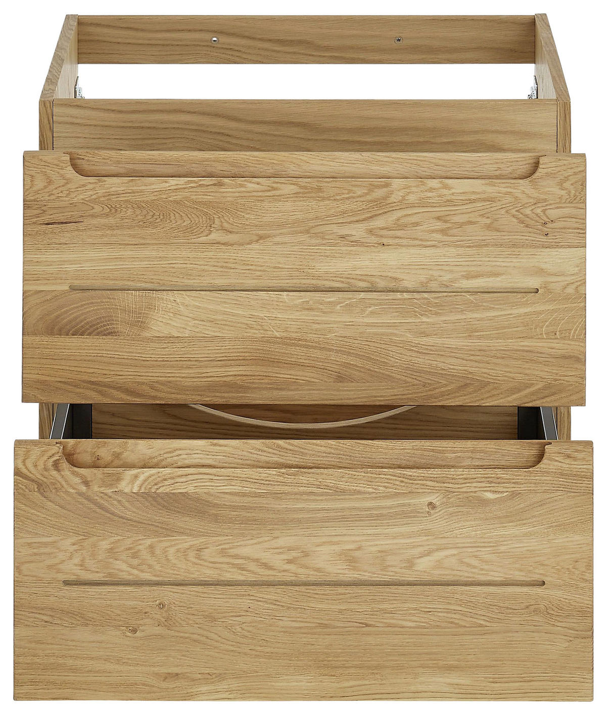 WASCHBECKENUNTERSCHRANK 60/54/46 cm  - Eichefarben, KONVENTIONELL, Holz/Holzwerkstoff (60/54/46cm) - Linea Natura