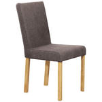 STUHL  Stoffauswahl Webstoff  - Eichefarben/Braun, KONVENTIONELL, Holz/Textil (47/94/59cm) - Linea Natura