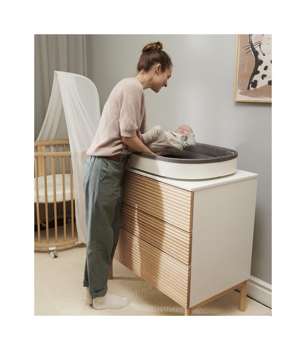 WICKELKOMMODE 73/88/50 cm  - Basics (73/88/50cm) - Stokke
