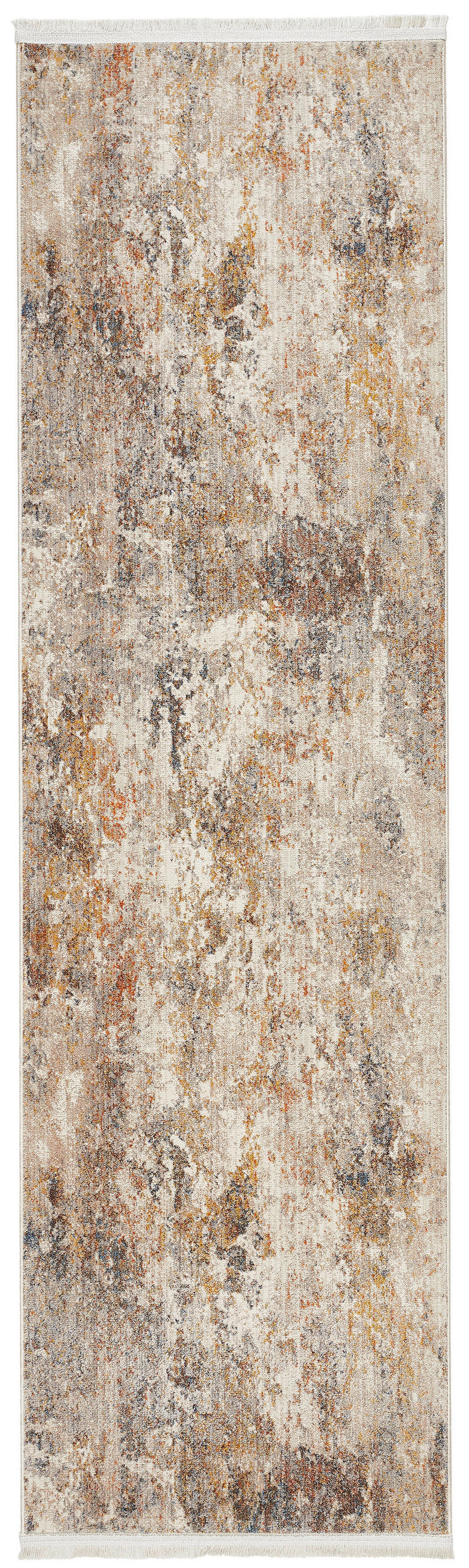 BĚHOUN, 70/240 cm vícebarevná, šedavě hnědá - vícebarevná/šedavě hnědá, Lifestyle, textil (70/240cm) - Novel