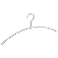 ŠATNÍ RAMÍNKO - čiré, Basics, plast (42cm)