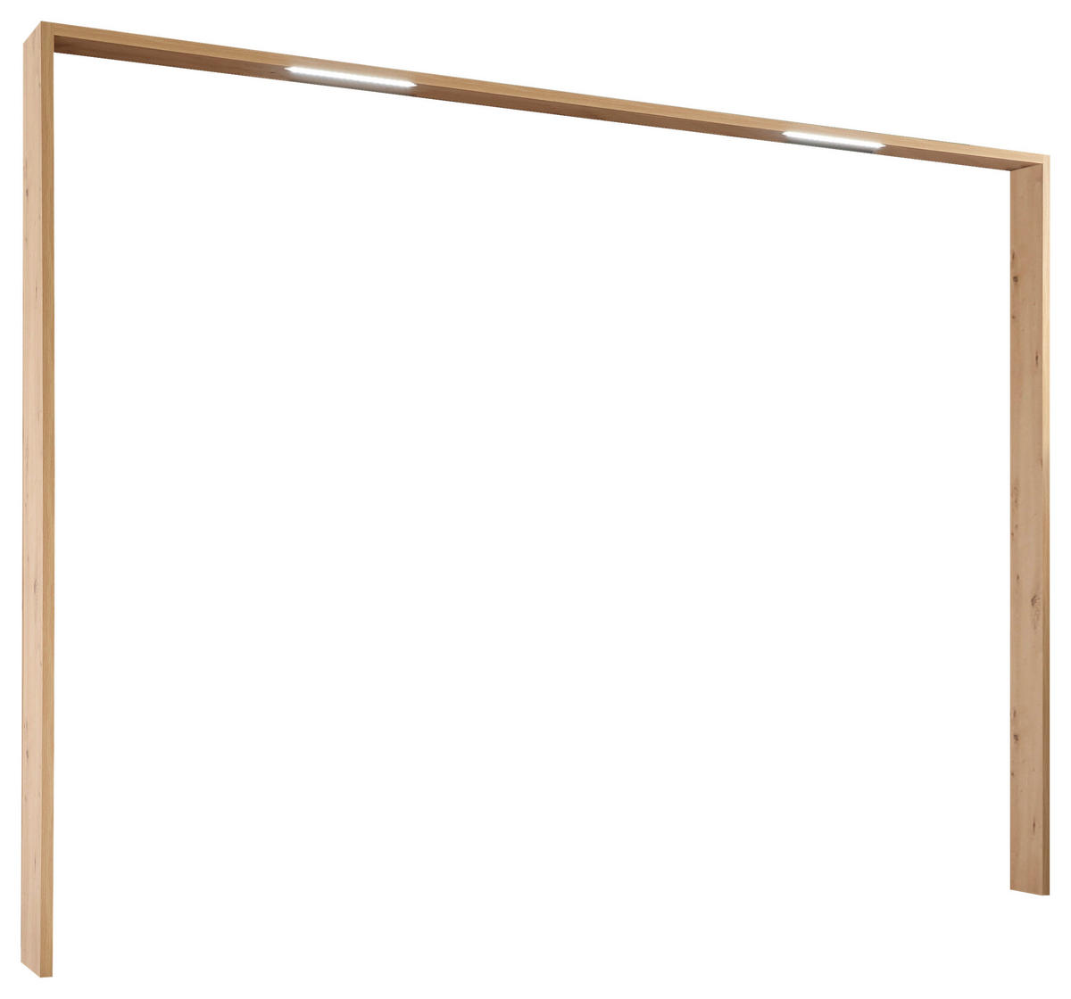 PASPARTOVÝ RÁM, dub artisan, 280/215/23 cm - dub artisan, Konventionell, kompozitné drevo (280/215/23cm) - Carryhome