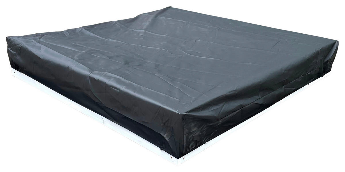 SANDKASTEN  - Braun/Weiß, KONVENTIONELL, Holz (117/18,7/119cm) - Ambia Garden