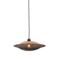 HÄNGLAMPA GOOD&MOJO  44/44/12 cm  - svart/naturfärgad, Trend (44/44/12cm) - Good & Mojo