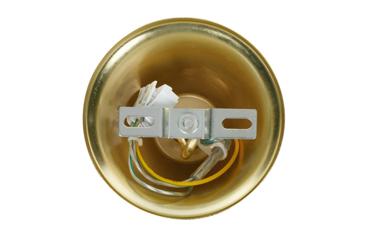 HÄNGELEUCHTE Dalia 62/150 cm  - Klar/Goldfarben, Design, Glas/Metall (62/150cm) - Glandor