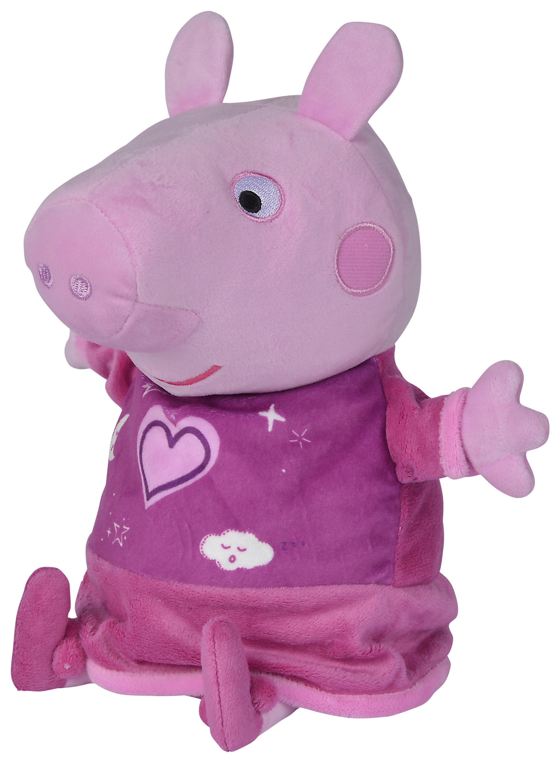Simba Plüschtier Peppa Pig Mehrfarbig, Pink 16.5x30x18.5 cm