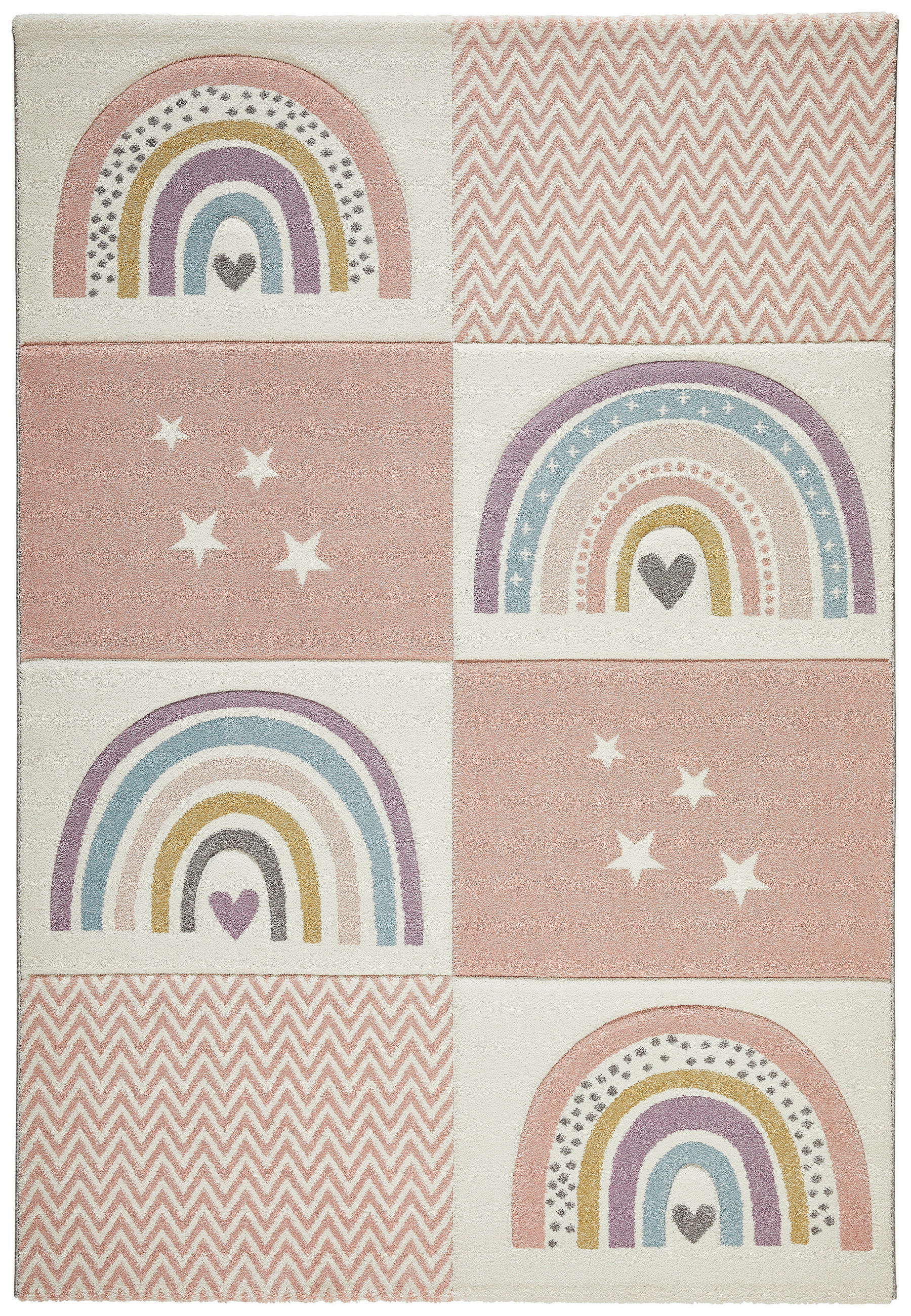 KINDERTEPPICH 80/150 cm  - Rosa, Trend, Textil (80/150cm) - Ben'n'jen