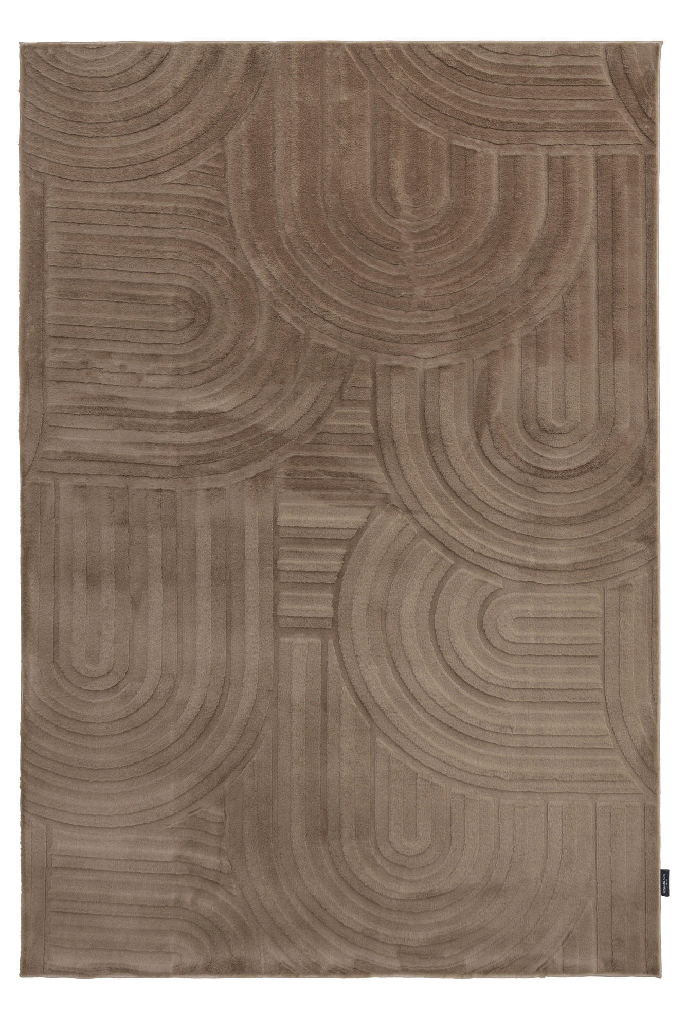 FLACHWEBETEPPICH 160/230 cm My Interstellar Taupe  - Taupe, Design, Textil (160/230cm) - Obsession