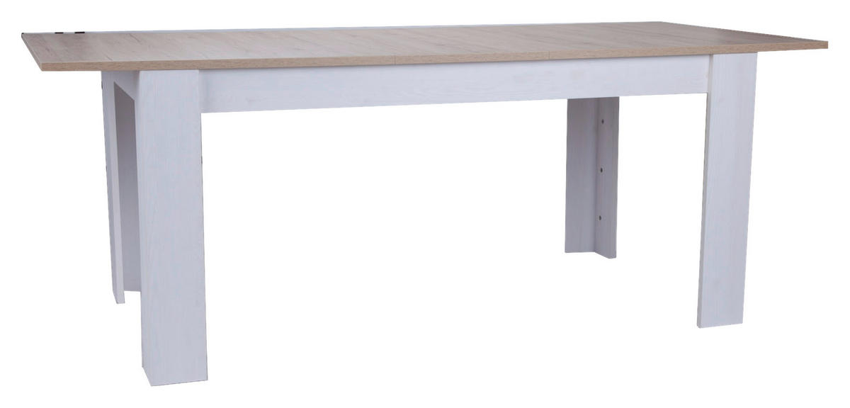 ESSTISCH Eichefarben, Lärchefarben rechteckig  ausziehbar  - Eichefarben/Lärchefarben, Design, Holzwerkstoff (160/90/75cm) - MID.YOU
