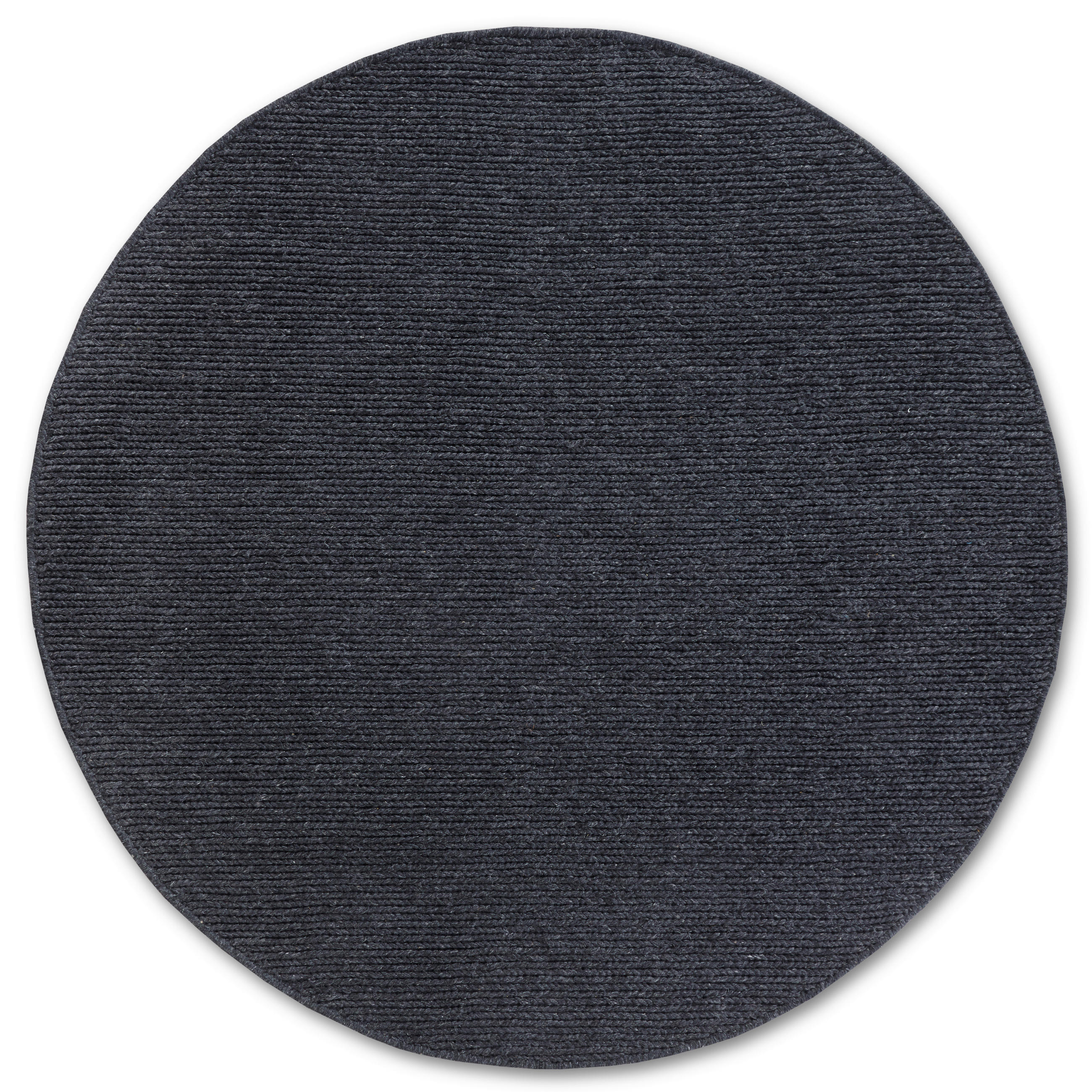 HANDWEBTEPPICH 200 cm Kollektion 1748 Anthrazit rund  - Anthrazit, Basics, Textil (200cm) - Villeroy & Boch