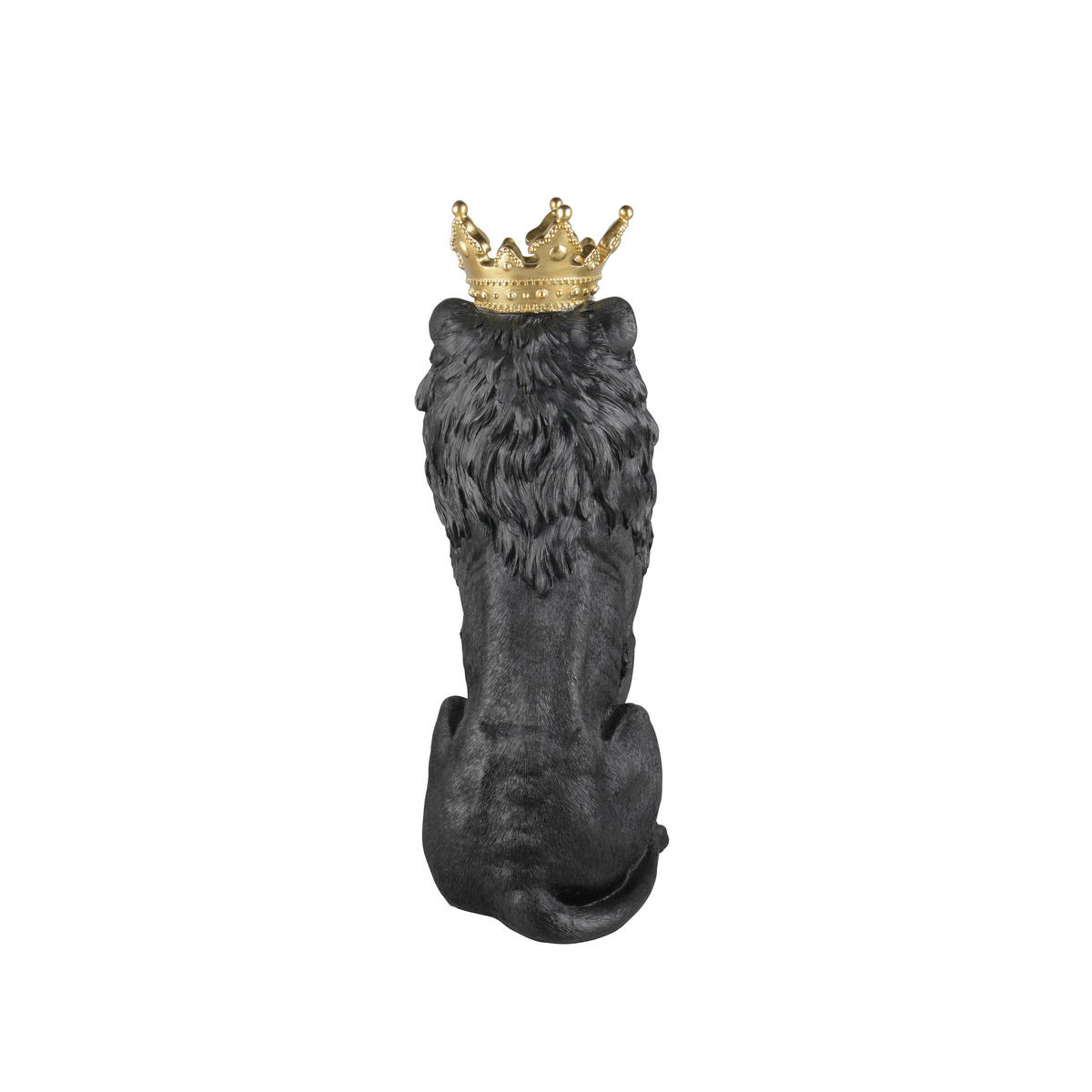 SKULPTUR - Goldfarben/Schwarz, Design, Kunststoff (29,5/73/43cm)