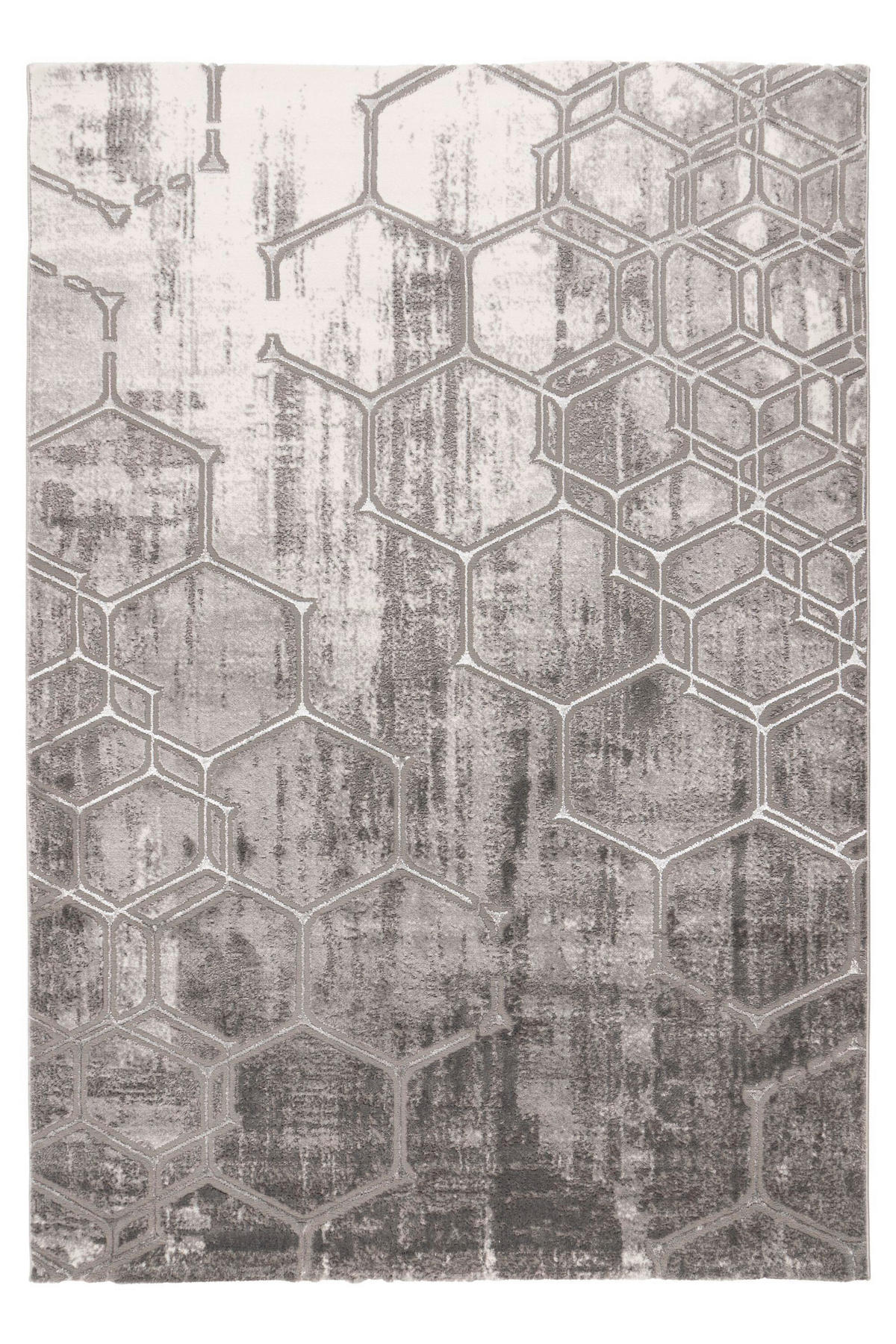 FLATVÄVD MATTA 80/300 cm  - silver, Basics, textil (80/300cm) - Kayoom