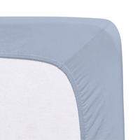 NAPÍNACIA PLACHTA, džersej, pastelová modrá, 90-100/200-220 cm - pastelová modrá, Basics, textil (90-100/200-220cm) - Florella