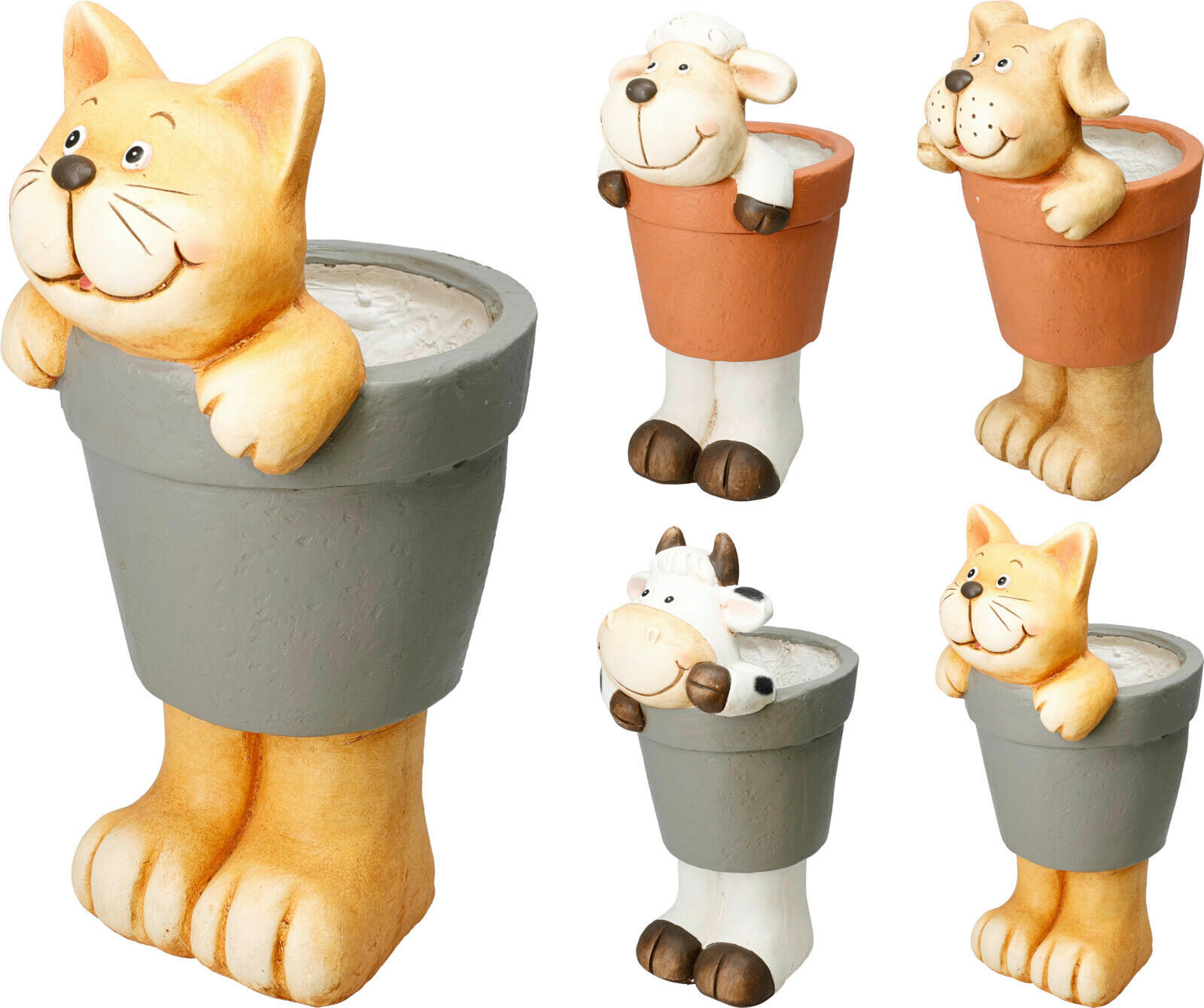 KVETINÁČ sklo, 21/25/42 cm - viacfarebná, Basics, sklo (21/25/42cm)