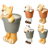 KVĚTINÁČ NA KVĚTINY sklo, 21/25/42 cm - vícebarevná, Basics, sklo (21/25/42cm)