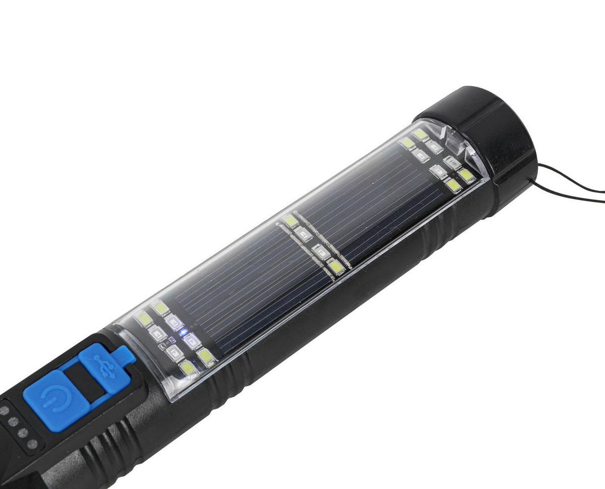 ELEMLÁMPA - fekete/áttetsző, Basics, műanyag/fém (20/3,2/4,5cm) - Boxxx