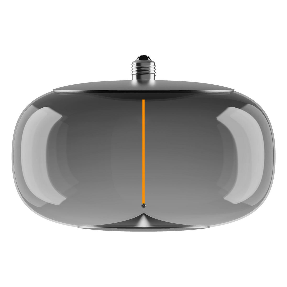 LED-LEUCHTMITTEL   E27 4 W 60 lm  - Eschefarben, KONVENTIONELL, Kunststoff (30/21cm) - Ledvance