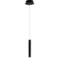 LED-PENDELLEUCHTE Prado 3,7/200 cm   - Schwarz, Basics, Metall (3,7/200cm) - Fabas Luce