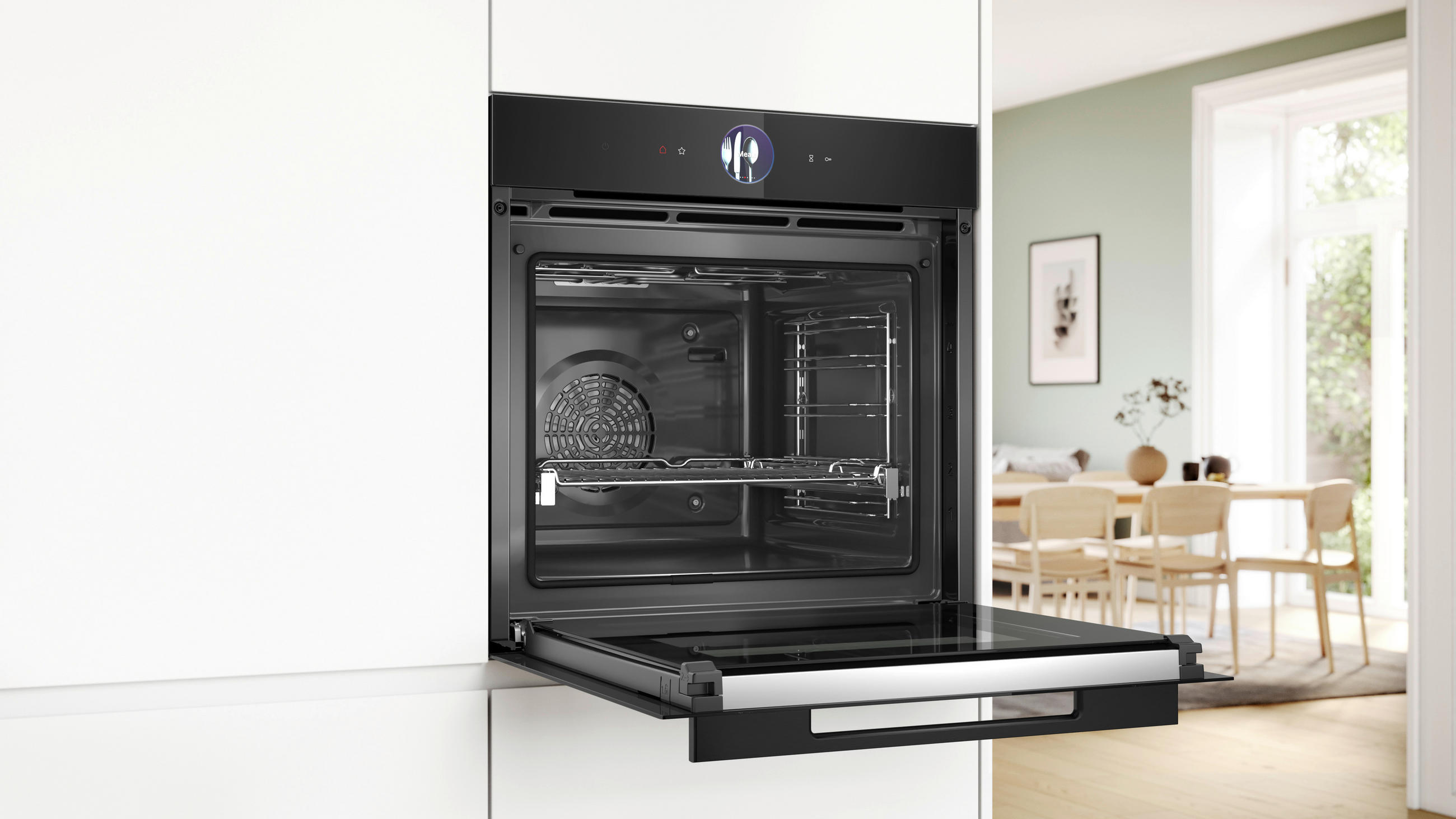 EINBAUBACKOFEN HBG976MB1  - Schwarz, Basics, Metall (59,4/59,5/54,8cm) - Bosch