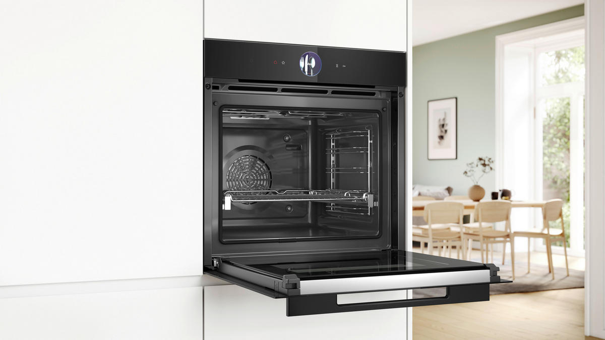 EINBAUBACKOFEN HBG976MB1  - Schwarz, Basics, Metall (59,4/59,5/54,8cm) - Bosch