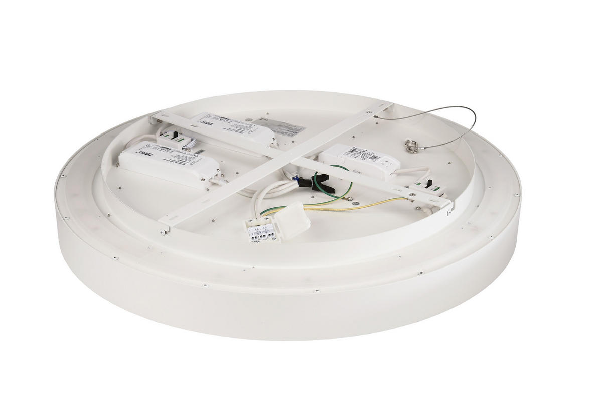 LED-DECKENLEUCHTE Menkar 60/60/9 cm   - Weiß, KONVENTIONELL, Metall (60/60/9cm)