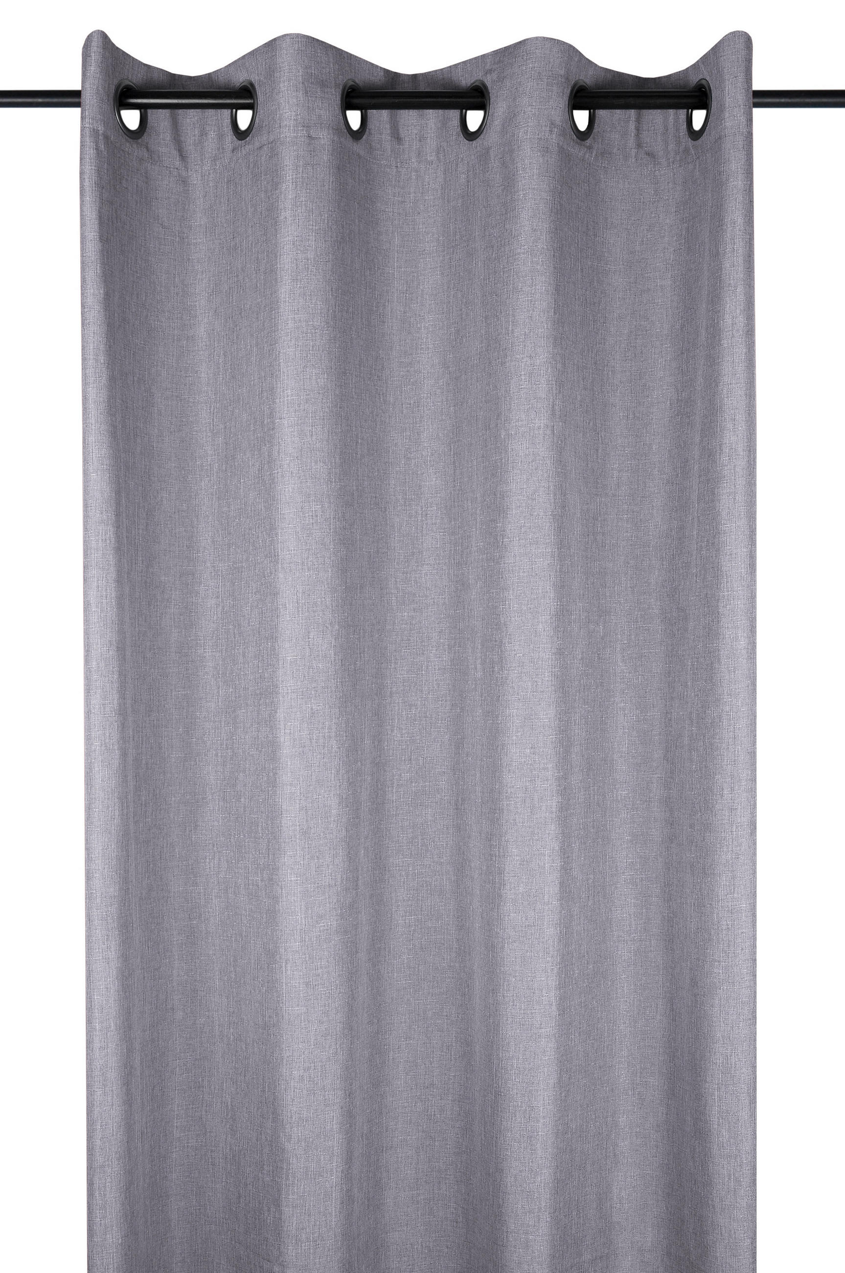 KONČANA ZAVESA     - siva, Basics, tekstil (140/260cm)