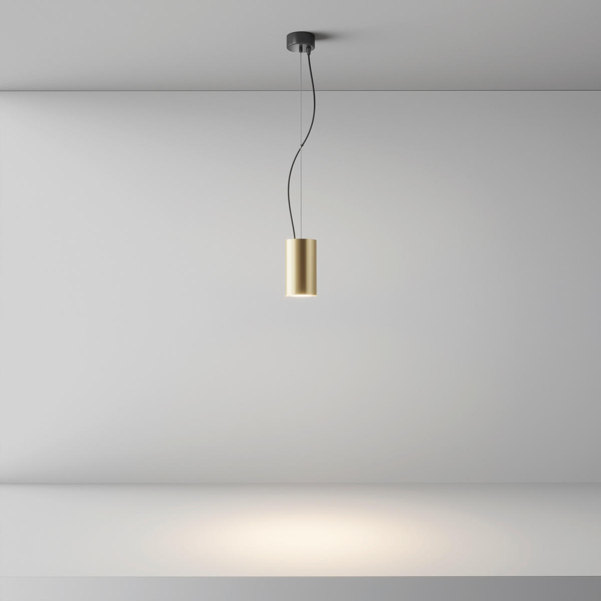 PENDELLAMPA Efir 7.5/13.5 cm  - guldfärgad, Design, metall (7.5/13.5cm) - MAYTONI