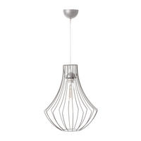 ZÁVĚSNÉ SVÍTIDLO,  32/40/32 cm - barvy stříbra, Trend, kov (32/40/32cm) - P & B