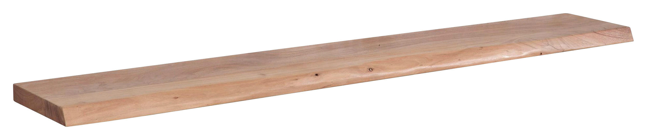MID.YOU NÁSTĚNNÝ REGÁL, akácie, barvy akácie, 160/4/26 cm
