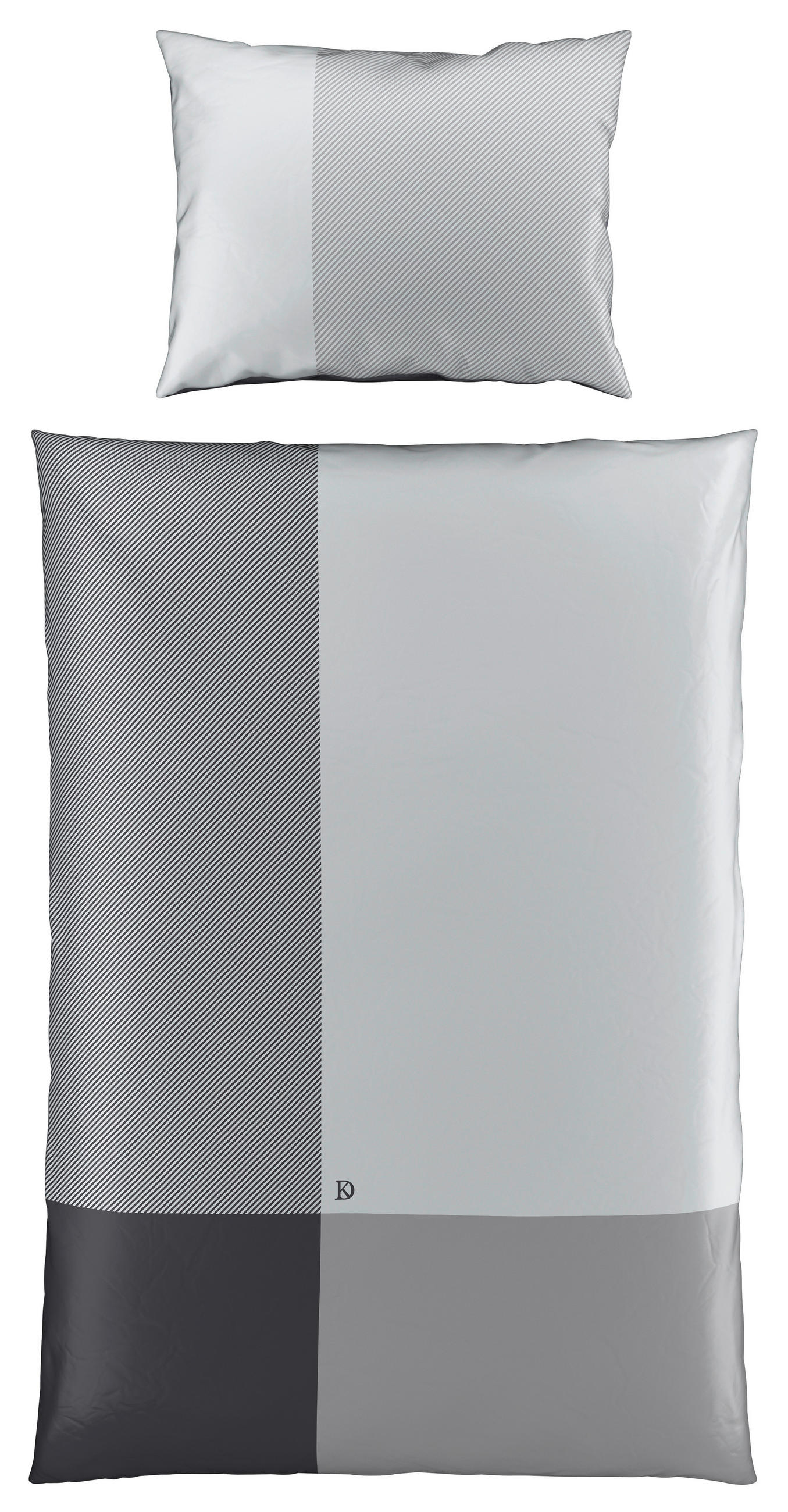 OBOUSTRANNÉ POVLEČENÍ, satén, vícebarevná, 140/200 cm - vícebarevná, Basics, textil (140/200cm) - Dieter Knoll