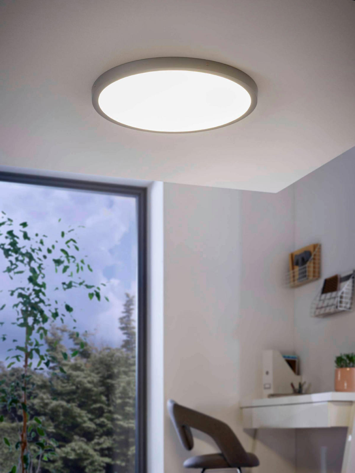 SKÅPBELYSNING LED-ljuskälla  - vit/silver, Basics, metall/plast (50/3cm) - Eglo