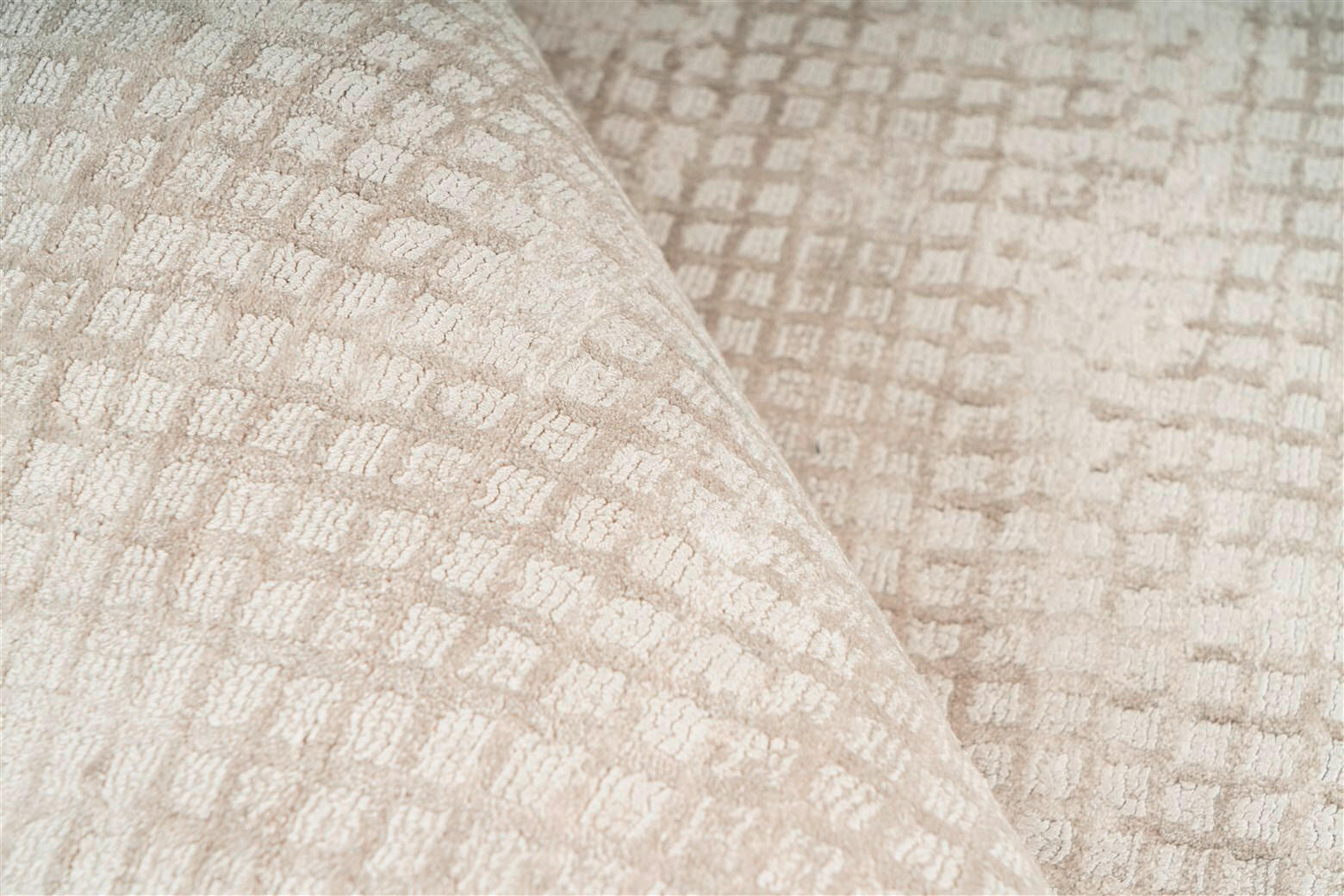 Thumbnail - Xxxl Flachwebeteppich Bridget 125 Creme, Creme, Textil, Vintage, rechteckig, 120x170 cm, pflegeleicht, Teppiche & Böden,...