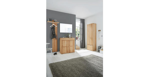 GARDEROBENPANEEL 64/196/28 cm - Buchefarben, Natur, Holz (64/196/28cm) - Valnatura