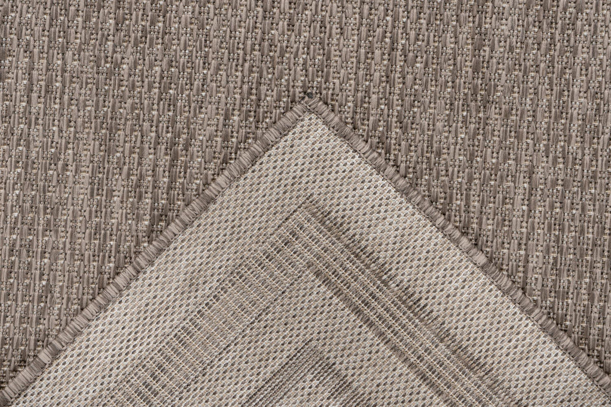 FLACHWEBETEPPICH 160/230 cm Taupe  - Taupe, Basics, Textil (160/230cm) - Kayoom