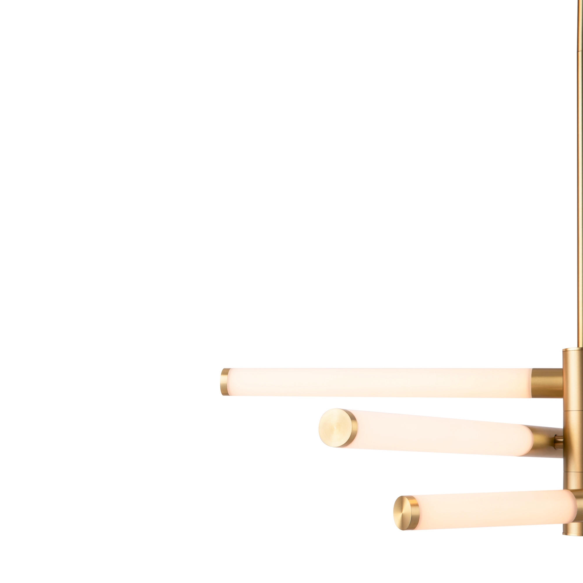 Thumbnail - Maytoni Pendelleuchte Modern, Gold, Metall, Kunststoff, zylindrisch,zylindrisch, F, 17x63.5x56.6 cm, CE, drehbar, belieb...