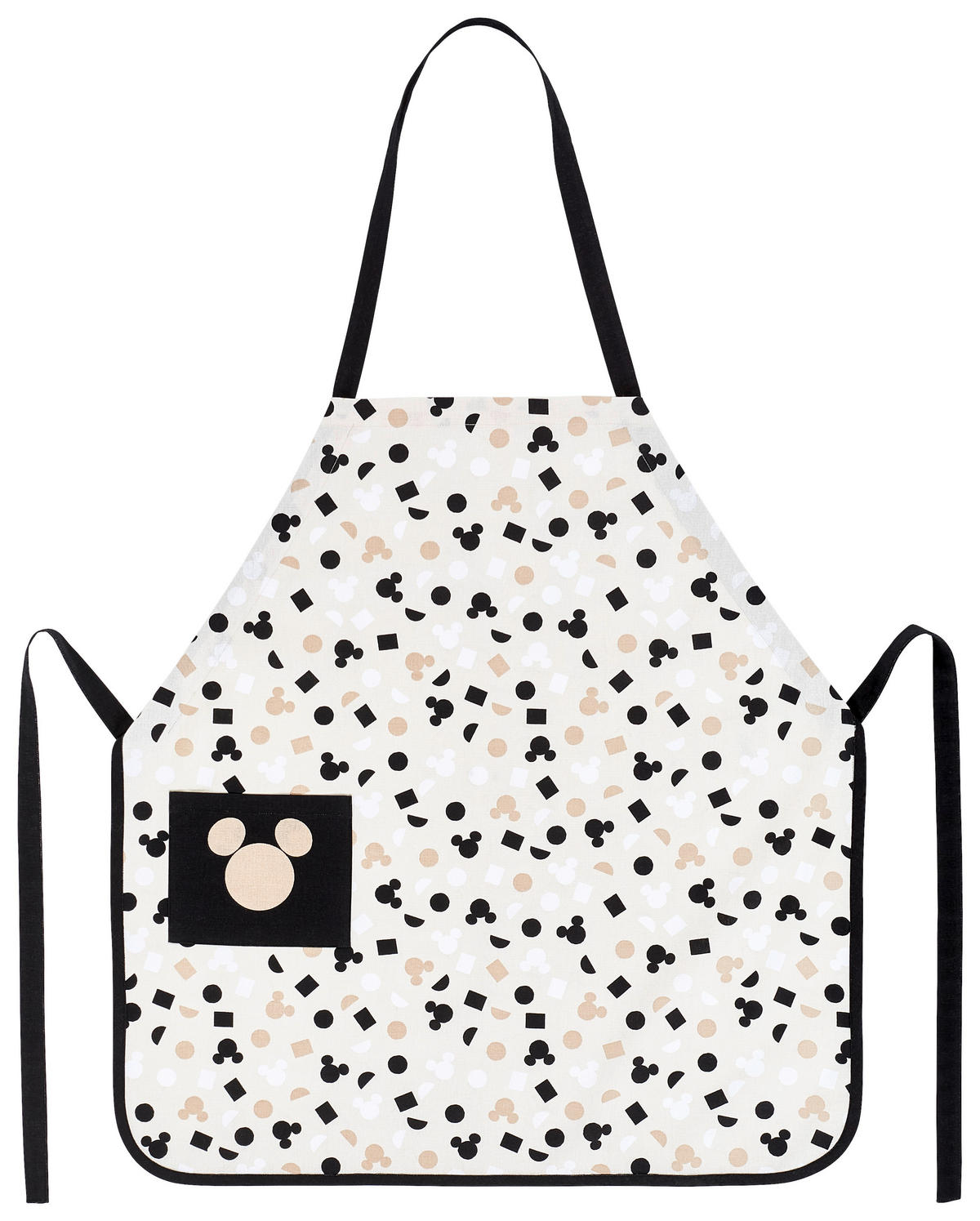 SCHÜRZE Creme  - Creme, Basics, Textil (70/80cm) - Disney