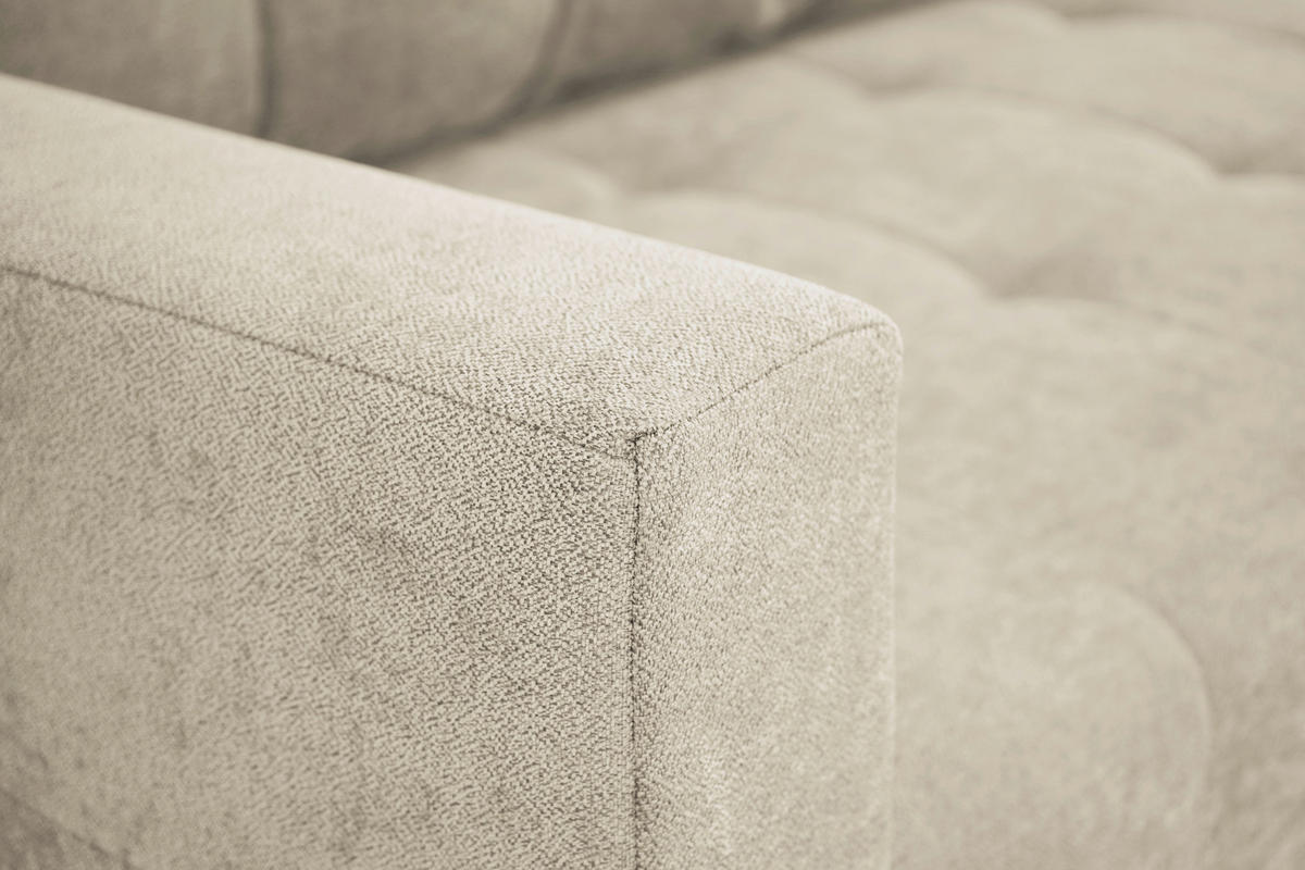 HÖRNSOFFA i cremefärgad  - cremefärgad, Design, textil (232/141cm) - MID.YOU