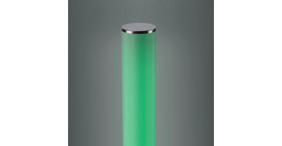 LED-STEHLEUCHTE 10/115 cm    - Weiß, Design, Kunststoff/Metall (10/115cm) - Novel