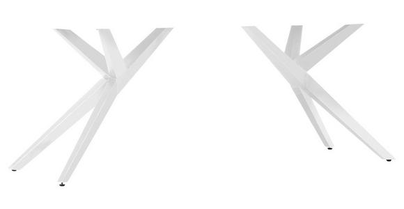 TISCHGESTELL Weiß   - Weiß, Design, Metall (60/80/73cm) - Landscape