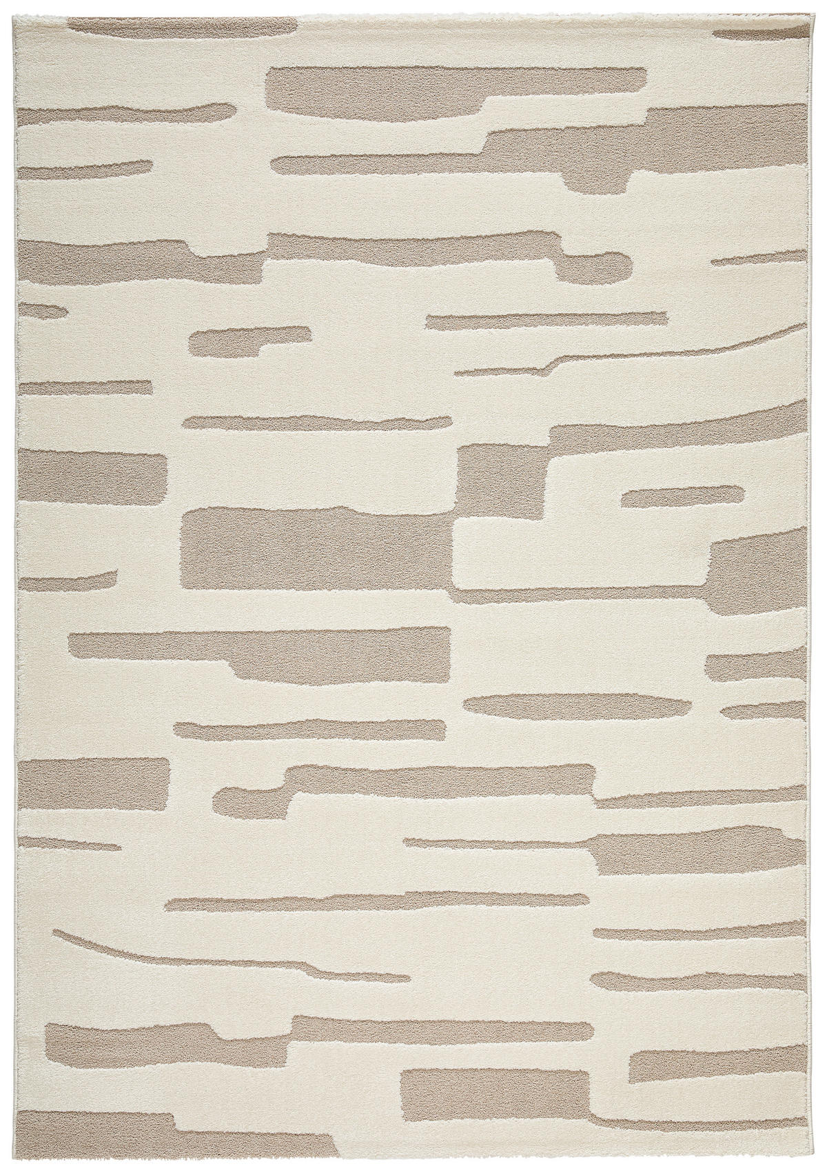 WEBTEPPICH 80/150 cm Creme, Beige  - Beige/Creme, Design, Textil (80/150cm) - Novel